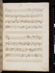 Adagio en Fuga in C klein, K. 546, Add. 28996, f.9r