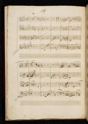 Adagio en Fuga in C klein, K. 546, Add. 28996, f.9v