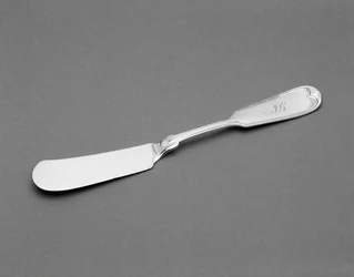 Botermes, ca. 1845-1864 (zilver)