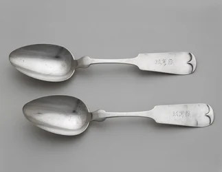 Dessertlepels, ca. 1860-1870