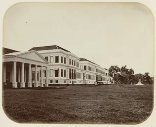 Paleis van Daendels op het Waterlooplein te Batavia