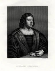 Giovanni Boccaccio, Italiaanse auteur en dichter, 19e eeuw