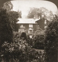 Rydal Mount, huis van William Wordsworth, Lake District, Engeland, 1903