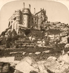 St. Michaels Mount, Benedictijns klooster, Penzance, Cornwall, 1900