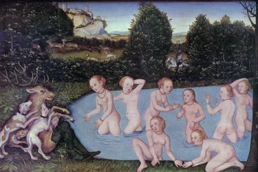 Duits: Diana und Aktäon Diana en Actaeon