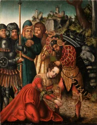 Het martelaarschap van de heilige Barbara