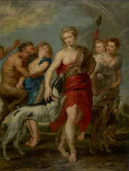 Diana en haar nimfen op de jacht