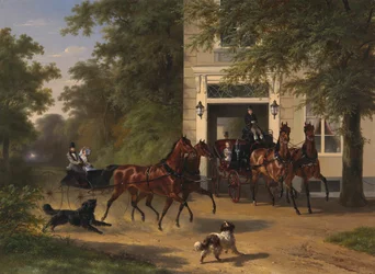 August Belmont en Isabel Perry