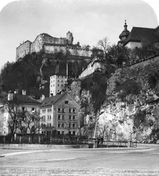 Nonnberg Abdij, Salzburg, Oostenrijk, c1900