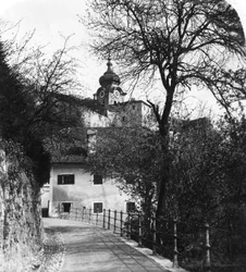 Nonnberg Abdij, Salzburg, Oostenrijk, c1900s