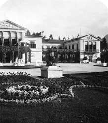 De Kaiservilla, Bad Ischl, Salzkammergut, Oostenrijk, ca. 1900s