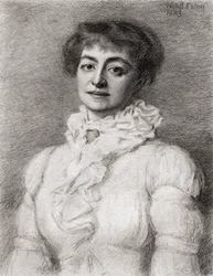 Helena Modjeska, uit The Century Illustrated Monthly Magazine, gepubliceerd 1884