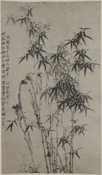Bamboe en rotsen, c.1760