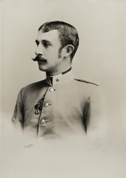 Portret van Othon Francois Joseph , Aartshertog van Oostenrijk (foto)