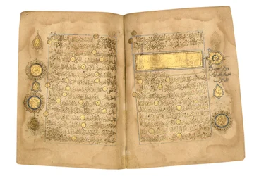 Koran, waarschijnlijk Mesopotamië, gedateerd 17 Ramadan AH 599 / 6 juni 1203