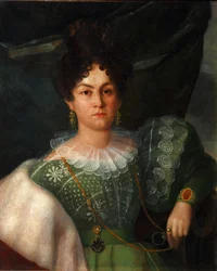 Portret van Anna Borisovna Bakunina 1802-1835, 1832