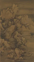 Reizen door besneeuwde bergen