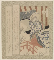 De Komachi kersenbloesem, Een serie van kersenbloesems voor de Katsushika dichtersvereniging
