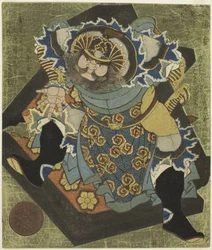 Fan Kuai (Hankai), uit de serie "Drie gebroken poorten (Haitatsu sanban)"