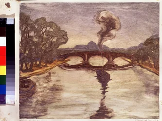 Een boot op de Seine