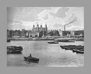 De Tower of London, ca. 1900