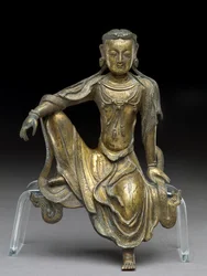 Bodhisattva Avalokitesvara, Yuan-dynastie (verguld brons)