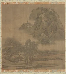 Picknick aan de Rivieroever, Qing-dynastie, 18e eeuw