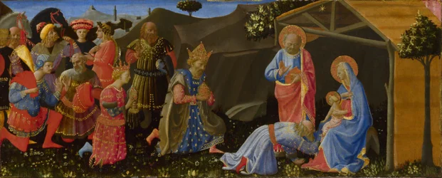 De Aanbidding der Wijzen, ca. 1433-1434
