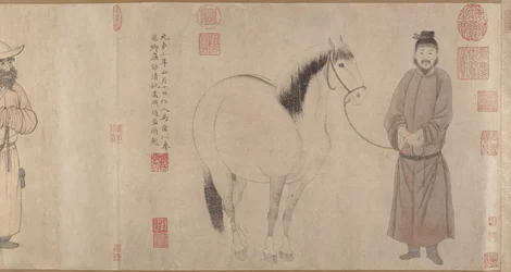 Staljongens en paarden