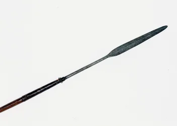 Assegai gevonden in de buurt van het lichaam van de Prins Imperial