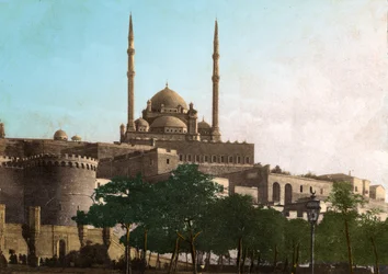 Caïro, de citadel van Saladin (Egypte), ca. 1920