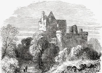 Craigmillar Castle, Edinburgh, Schotland.