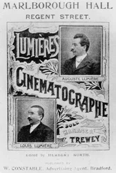 Lumière broers advertentie, c 1896