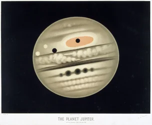 De planeet Jupiter