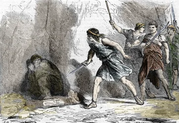 De zelfmoord van Nero, 9 juni 68. 19e eeuw