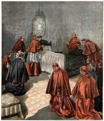 Dood van paus Leo XIII