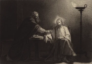 Nicodemus komt naar Jezus