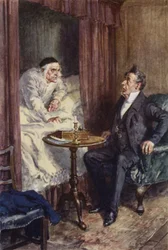 Illustratie voor Martin Chuzzlewit