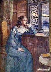 Shirley bij het Raam