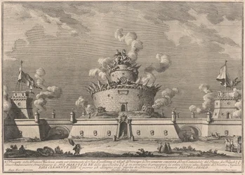 De Prima Macchina voor de Chinea van 1759: Een fort