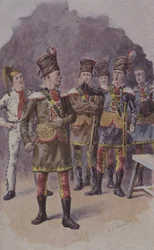 Illustratie uit Souvenirs de l
