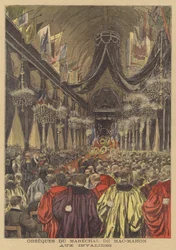 Begrafenis van maarschalk MacMahon