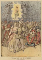 Productie van Assepoester in het Théâtre du Châtelet