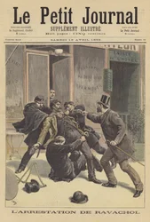 De arrestatie van Ravachol