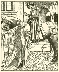 Sir Launcelot en Elouise de Schone