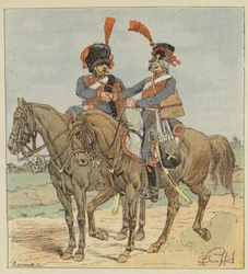 Rijdende artillerie van de garde en de linie