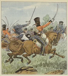 Prins Louis werd enkele ogenblikken voor de slag bij Jena gedood