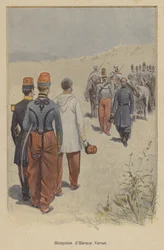 De ontvangst van Horace Vernet