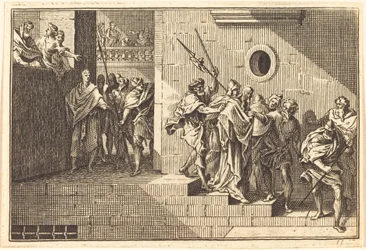 Herodes Stuurt Christus Terug naar Pilatus