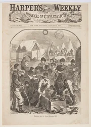 Kerstdozen in het kamp – Kerstmis, 1861